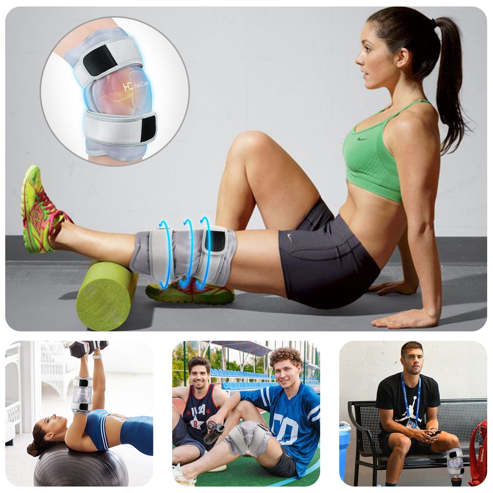 Reusable Ice Pack for Knee Pain Relief